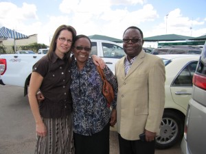 Bishop and Mrs. Kapeza, ACOP of Zambia President