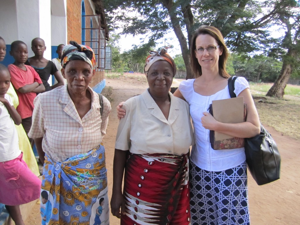 Brenda & her Malawian Mum, Mrs.  Chimbalu